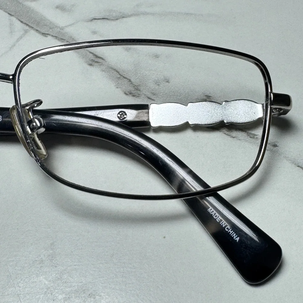 Coach HC 5110B 9001 Shiny Silver Crystal Eyeglass Frames 54-15-140